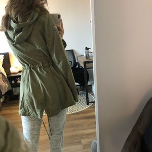 Abercrombie and Fitch green/khaki utility jacket